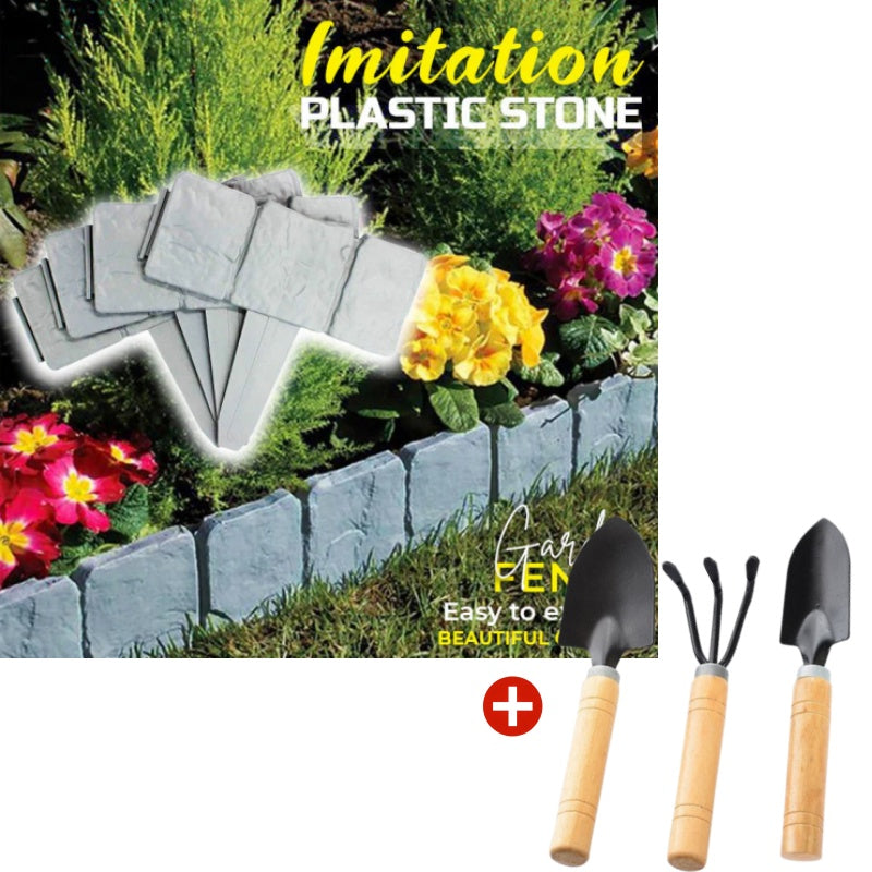 🌿✨ 50 % RABAT! StoneBorder™ Havekant med Stenlook