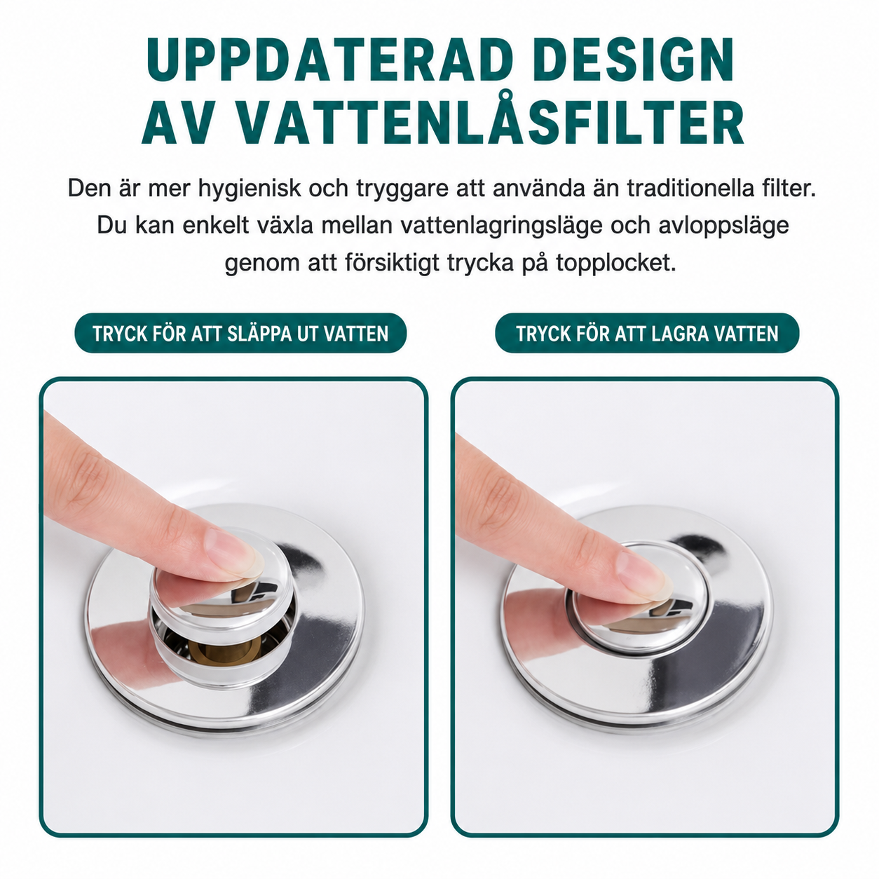 🔥Køb 3, få 2 gratis🔥Gulvafløbsfilter i rustfrit stål