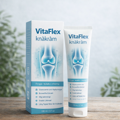 Vitaflex ledkräm | Minskar knäsmärta med upp till 87 % – på bara 48 timmar!