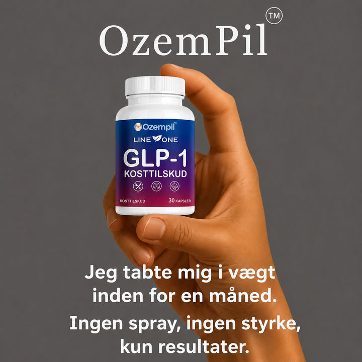 Ozempil™ | Naturlig Appetitkontrol & Vægtstyring – Mindre Sult, Bedre Kontrol
