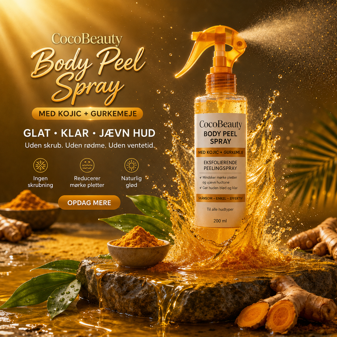 Lumièra – Body Peel Spray med kojinsyre & gurkemeje