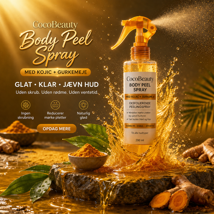 Lumièra – Body Peel Spray med kojinsyre & gurkemeje