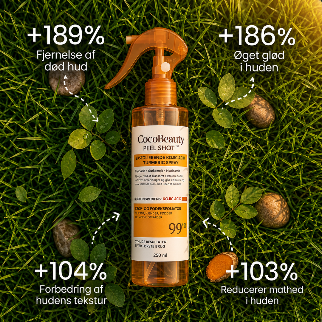 Lumièra – Body Peel Spray med kojinsyre & gurkemeje