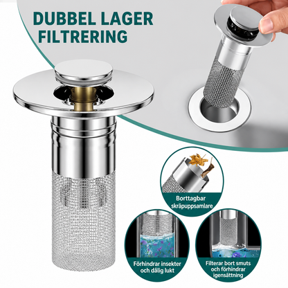 🔥Køb 3, få 2 gratis🔥Gulvafløbsfilter i rustfrit stål