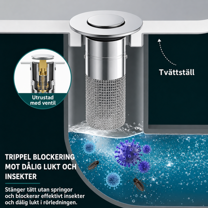 🔥Køb 3, få 2 gratis🔥Gulvafløbsfilter i rustfrit stål