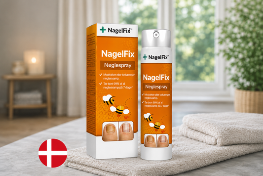 NagelFix svampespray – Hjælper med at genoprette sunde og flotte negle