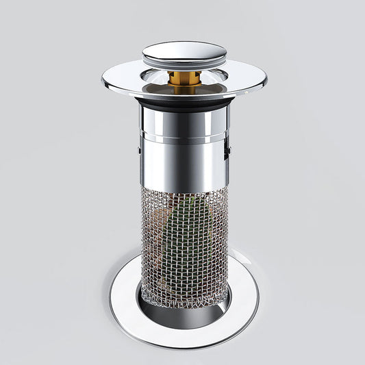 Gulvafløbsfilter™ | Rustfrit Stål – Forhindrer Tilstopning Effektivt