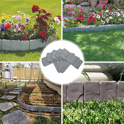🌿✨ 50 % RABAT! StoneBorder™ Havekant med Stenlook