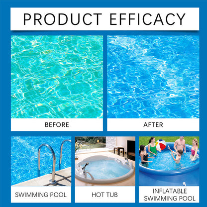 💧 Rengøringsvæske til swimmingpools – krystalklart vand uden besvær! ✨ Nu er det slut med grønt vand og stærke kemikalier – nyd et sundt og naturligt bad når som helst. 🏊‍♂️💙