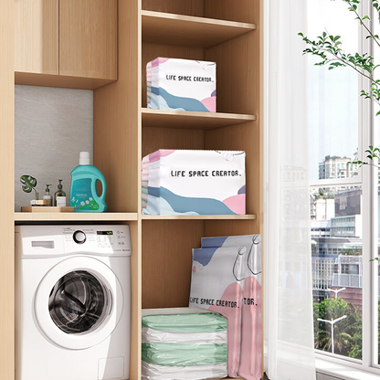 🧳💨 50 % rabat! Vakuumopbevaringsposer uden pumpe – tryk og luk, ingen pumpe nødvendig. Sparer 80 % plads, holder tøjet tørt og støvfrit. Perfekt til voluminøst sengetøj og sæsonudstyr. 🛏️🗄️