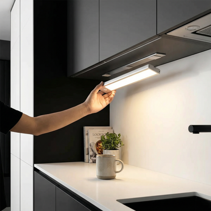 Trådløs LED-indbygget lampe med bevægelsessensor – magnetisk og dæmpbar